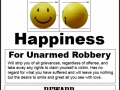Wanted: Happiness