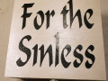 For the Sinless Cover